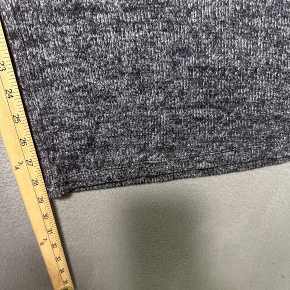 Gap Womens Wide Leg Bottom Knit Pants Large (34x29) Gray Pockets Athleisure Boho - Picture 5 of 15